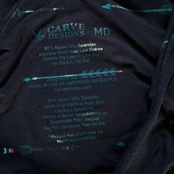 Carve Design Swimsuit - Navy & Teal w Arrows - Picture 4 of 4